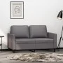 Sofá de 2 plazas de cuero sintético gris 120 cm de , Sofás - Ref: Foro24-359330, Precio: 191,45 €, Descuento: %