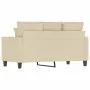 Sofá de 2 plazas de tela color crema 120 cm de , Sofás - Ref: Foro24-359261, Precio: 219,65 €, Descuento: %