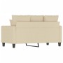 Sofá de 2 plazas de tela color crema 120 cm de , Sofás - Ref: Foro24-359261, Precio: 224,18 €, Descuento: %