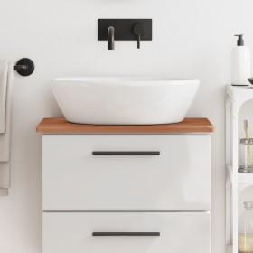Encimera de baño madera maciza de haya 60x40x1,5 cm de , Encimeras - Ref: Foro24-355999, Precio: 37,33 €, Descuento: %