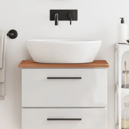 Encimera de baño madera maciza de haya 60x40x1,5 cm by , Countertops - Ref: Foro24-355999, Price: 36,88 €, Discount: %