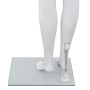 Maniquí de mujer completo base de vidrio blanco brillante 175cm de vidaXL, Maniquís - Ref: Foro24-142928, Precio: 171,29 €, D...