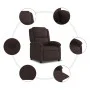 Sillón reclinable de tela marrón oscuro by , Armchairs - Ref: Foro24-371756, Price: 191,07 €, Discount: %
