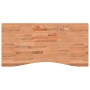 Tablero de escritorio madera maciza de haya 100x(45-50)x2,5 cm de , Accesorios y productos para escritorios - Ref: Foro24-356...