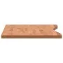 Tablero de escritorio madera maciza de haya 100x(45-50)x2,5 cm by , Desk accessories and products - Ref: Foro24-356054, Price...