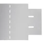 Cercas para el césped 5 piezas acero galvanizado 100x20 cm de vidaXL, Ribetes y bordes para jardín - Ref: Foro24-142668, Prec...