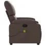 Massage-Sessel mit verstellbarer Rückenlehne aus braunem Kunstleder. von , Sessel - Ref: Foro24-373443, Preis: 269,29 €, Raba...