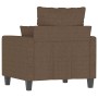 Sillón de tela marrón 60 cm de , Sofás - Ref: Foro24-359254, Precio: 140,80 €, Descuento: %