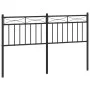 Kopfteil aus schwarzem Metall, 140 cm von , Kopf- und Fußteile - Ref: Foro24-373724, Preis: 39,28 €, Rabatt: %