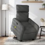 Silla de masaje reclinable de pie de tela gris oscuro en Sillones | Comprar online en Foru.es