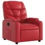 Roter Kunstleder-Fernsehsessel von , Sessel - Ref: Foro24-372470, Preis: 244,64 €, Rabatt: %