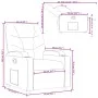Roter Kunstleder-Fernsehsessel von , Sessel - Ref: Foro24-372470, Preis: 244,64 €, Rabatt: %