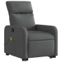 Silla de masaje reclinable de pie de tela gris oscuro en Sillones | Comprar online en Foru.es