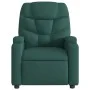 Sillón reclinable de tela verde oscuro de , Sillones - Ref: Foro24-372447, Precio: 198,45 €, Descuento: %