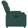Sillón reclinable de tela verde oscuro de , Sillones - Ref: Foro24-372447, Precio: 198,45 €, Descuento: %