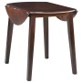 Mesa de alas abatibles redonda MDF marrón de vidaXL, Mesas de cocina y de comedor - Ref: Foro24-245367, Precio: 160,17 €, Des...