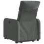 Silla de masaje reclinable de pie de tela gris oscuro en Sillones | Comprar online en Foru.es
