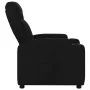 Sillón reclinable de tela negro de , Sillones - Ref: Foro24-372405, Precio: 216,28 €, Descuento: %