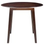 Mesa de alas abatibles redonda MDF marrón de vidaXL, Mesas de cocina y de comedor - Ref: Foro24-245367, Precio: 160,17 €, Des...
