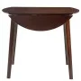 Mesa de alas abatibles redonda MDF marrón de vidaXL, Mesas de cocina y de comedor - Ref: Foro24-245367, Precio: 157,30 €, Des...