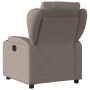 Sillón reclinable de tela gris taupe de , Sillones - Ref: Foro24-372411, Precio: 256,71 €, Descuento: %