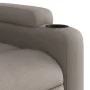 Sillón reclinable de tela gris taupe de , Sillones - Ref: Foro24-372411, Precio: 250,39 €, Descuento: %