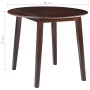 Mesa de alas abatibles redonda MDF marrón de vidaXL, Mesas de cocina y de comedor - Ref: Foro24-245367, Precio: 160,17 €, Des...