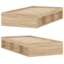 Estructura de cama roble Sonoma 100x200 cm de , Camas y somieres - Ref: Foro24-3203833, Precio: 118,68 €, Descuento: %