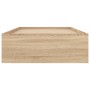 Estructura de cama roble Sonoma 100x200 cm de , Camas y somieres - Ref: Foro24-3203833, Precio: 118,68 €, Descuento: %