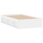Estructura de cama blanca 100x200 cm de , Camas y somieres - Ref: Foro24-3203831, Precio: 121,30 €, Descuento: %