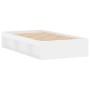 Estructura de cama blanca 100x200 cm de , Camas y somieres - Ref: Foro24-3203831, Precio: 121,30 €, Descuento: %