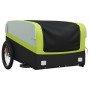 Remolque para bicicleta hierro negro y verde 45 kg de , Remolques para bicicletas - Ref: Foro24-94053, Precio: 98,52 €, Descu...