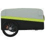 Remolque para bicicleta hierro negro y verde 45 kg de , Remolques para bicicletas - Ref: Foro24-94053, Precio: 98,52 €, Descu...