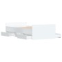 Estructura de cama con cabecero piecero blanca 100x200 cm de , Camas y somieres - Ref: Foro24-3203796, Precio: 215,21 €, Desc...