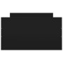Estructura de cama con cabecero piecero negro 90x200 cm de , Camas y somieres - Ref: Foro24-3203804, Precio: 225,73 €, Descue...