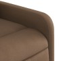 Silla de masaje reclinable de pie de tela marrón en Sillones | Comprar online en Foru.es
