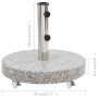 Base de sombrilla redonda de granito gris 30 kg de , Bases para sombrillas - Ref: Foro24-48562, Precio: 78,12 €, Descuento: %