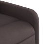 Silla de masaje reclinable de pie de tela marrón oscuro en Sillones | Comprar online en Foru.es