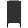 Armario para lavabo madera contrachapada negro 80x33x60 cm de , Tocadores de baño - Ref: Foro24-821293, Precio: 61,21 €, Desc...