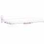 Tablero rectangular de madera maciza de haya 100x60x2,5 cm de , Tableros para mesas - Ref: Foro24-3188896, Precio: 101,71 €, ...