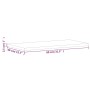 Tablero rectangular de madera maciza de haya 80x40x2,5 cm de , Tableros para mesas - Ref: Foro24-3188882, Precio: 58,23 €, De...