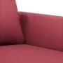 Sofa set with cushions 2 pieces red synthetic leather by , Sofas - Ref: Foro24-3201763, Price: 441,32 €, Discount: %