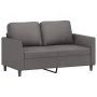 Juego de sofás con cojines 3 piezas cuero sintético gris de , Sofás - Ref: Foro24-3201742, Precio: 576,71 €, Descuento: %