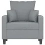 Sillón de tela gris claro 60 cm de , Sofás - Ref: Foro24-359251, Precio: 159,04 €, Descuento: %