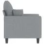 Sillón de tela gris claro 60 cm de , Sofás - Ref: Foro24-359251, Precio: 159,04 €, Descuento: %