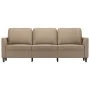 3-seater sofa in cappuccino-colored synthetic leather 180 cm by , Sofas - Ref: Foro24-359342, Price: 279,44 €, Discount: %