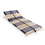 Somier de láminas con 42 listones 7 regiones 70x200 cm de vidaXL, Camas y somieres - Ref: Foro24-246467, Precio: 112,54 €, De...