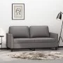 2-Sitzer-Sofa aus grauem Kunstleder, 140 cm von , Sofas - Ref: Foro24-359335, Preis: 191,85 €, Rabatt: %