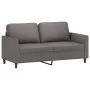 2-Sitzer-Sofa aus grauem Kunstleder, 140 cm von , Sofas - Ref: Foro24-359335, Preis: 191,85 €, Rabatt: %
