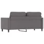 2-Sitzer-Sofa aus grauem Kunstleder, 140 cm von , Sofas - Ref: Foro24-359335, Preis: 191,85 €, Rabatt: %